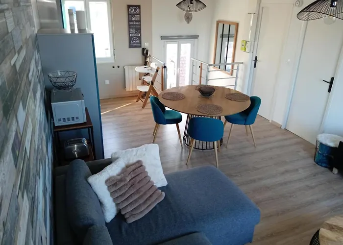 Superbe apt cosy à 500m de la plage pour 4 pers
